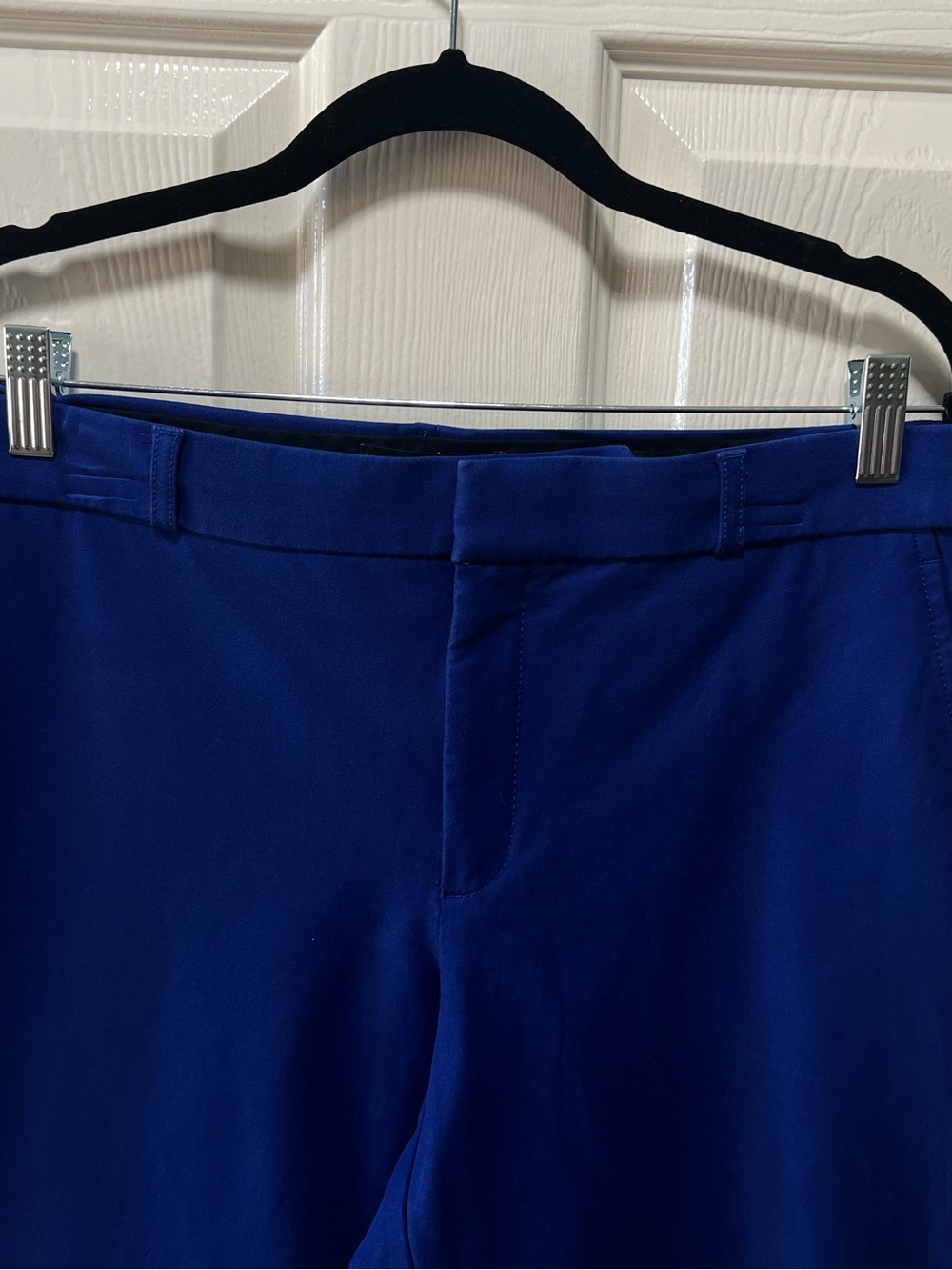 Banana Republic Ryan Royal Blue Straight Leg Dress Pants Size 12 - Picture 10 of 12